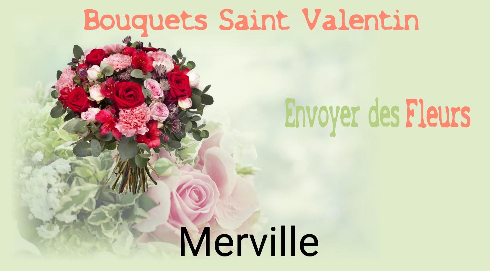 Roses de Saint-Valentin livrées à Merville